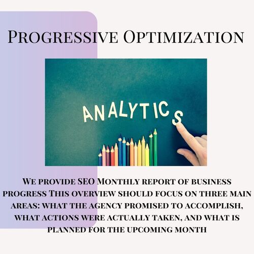 Progressive optimization