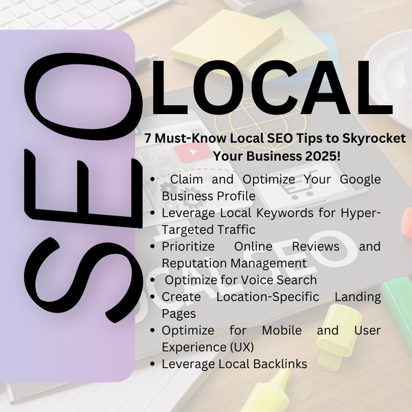 Read more about the article 7 Must-Know Local SEO Tips to Skyrocket Your Business 2025!